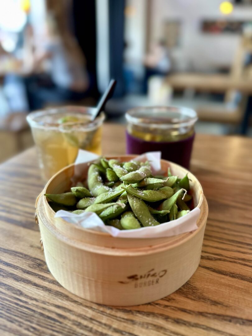 Shiso Burger Edamame