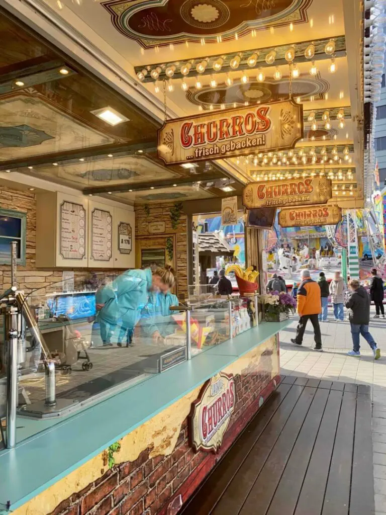 Hamburger Dom Churros Stand