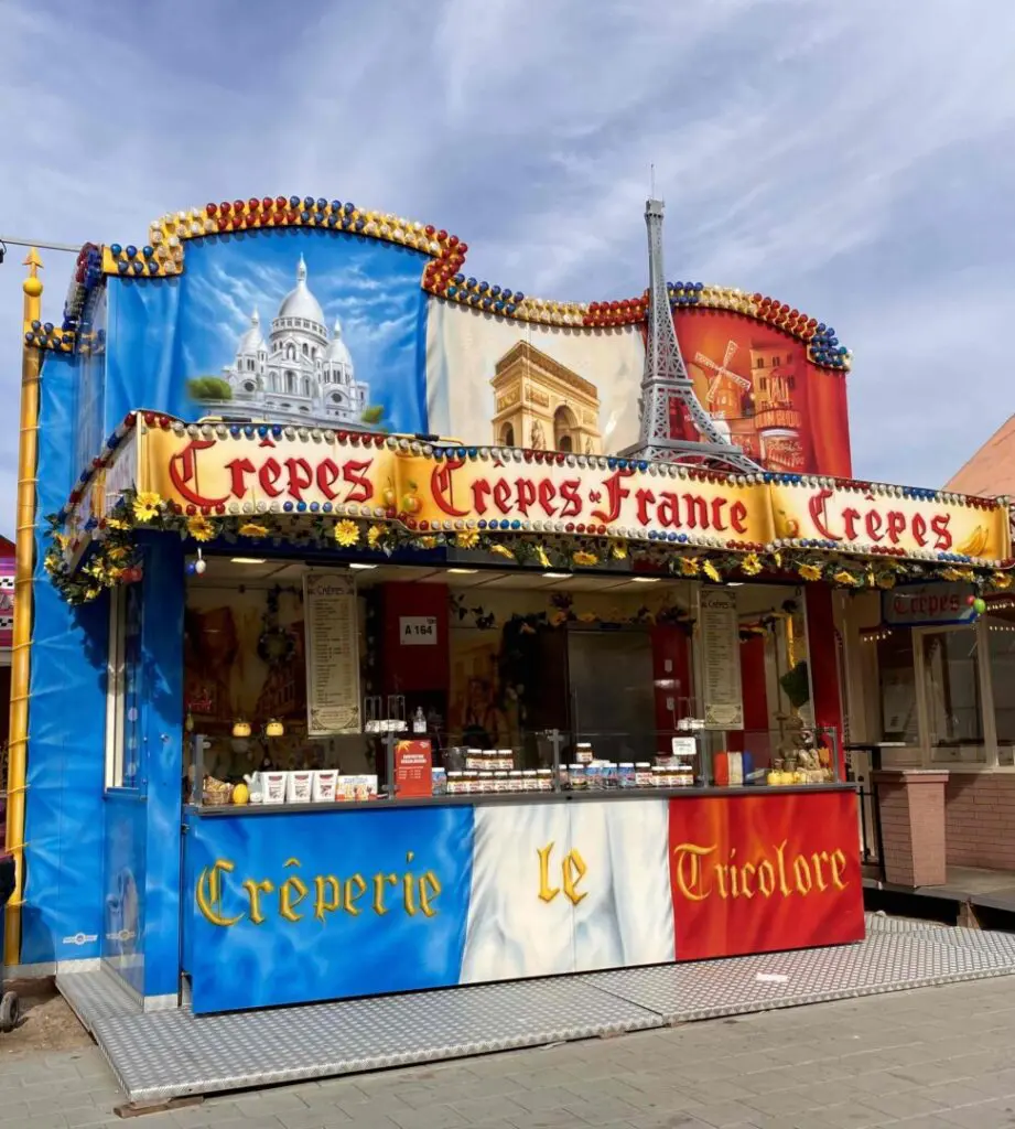 Hamburger Dom Crêpes Stand