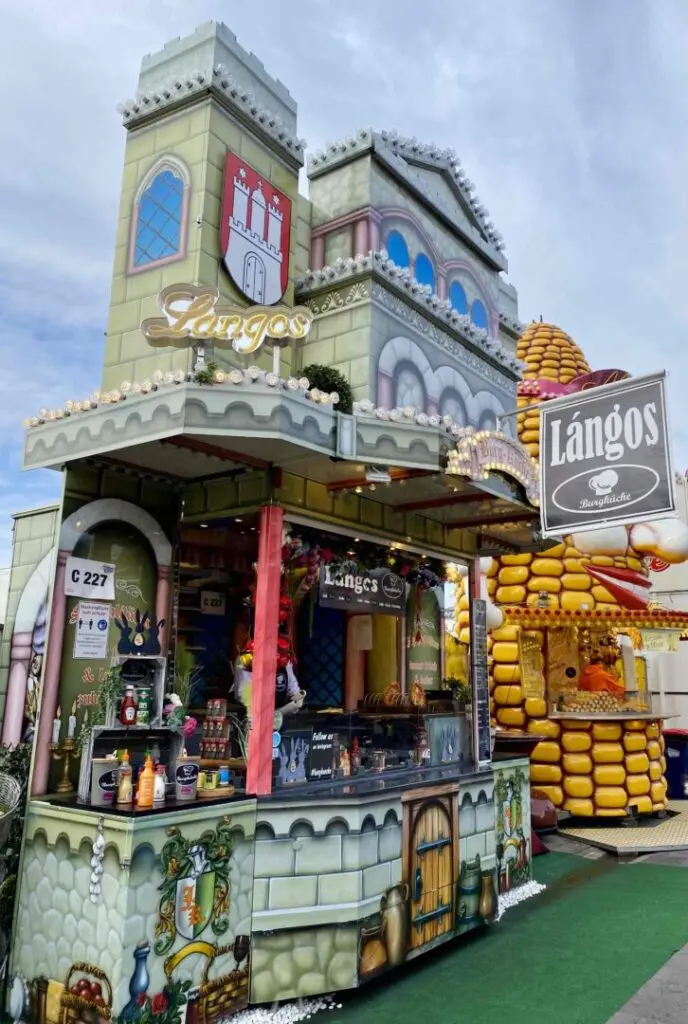 Hamburger Dom Langos Stand