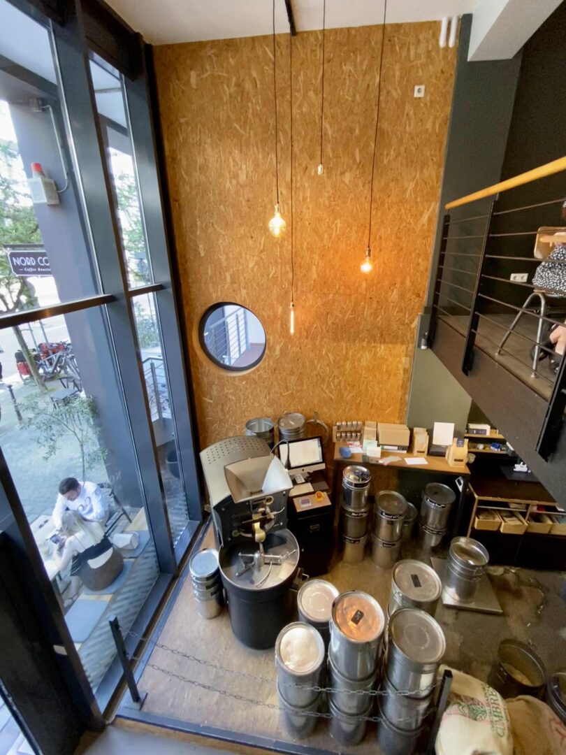 Nord Coast Coffee Roastery Sicht von oben