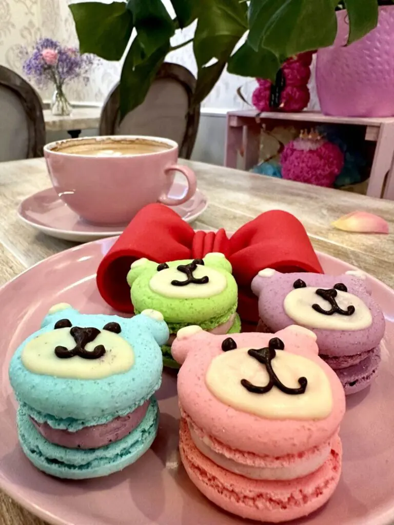 Pynk Coffee Bärchen Macarons