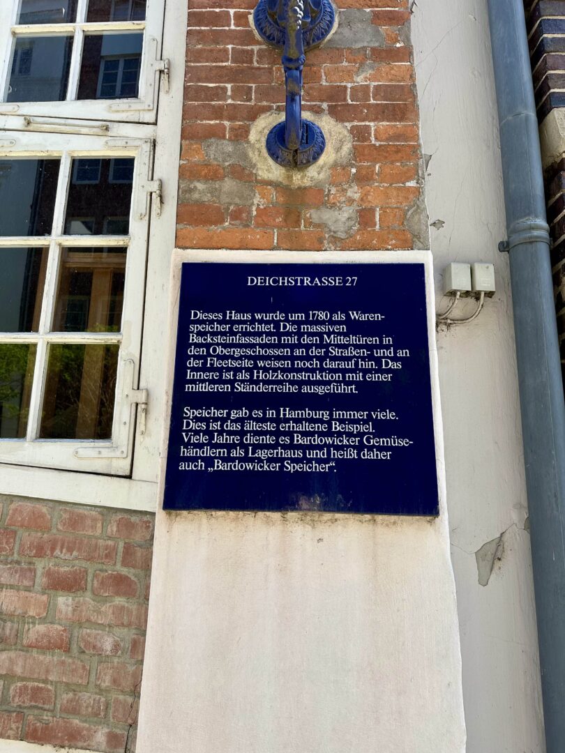 Deichstraße Schild