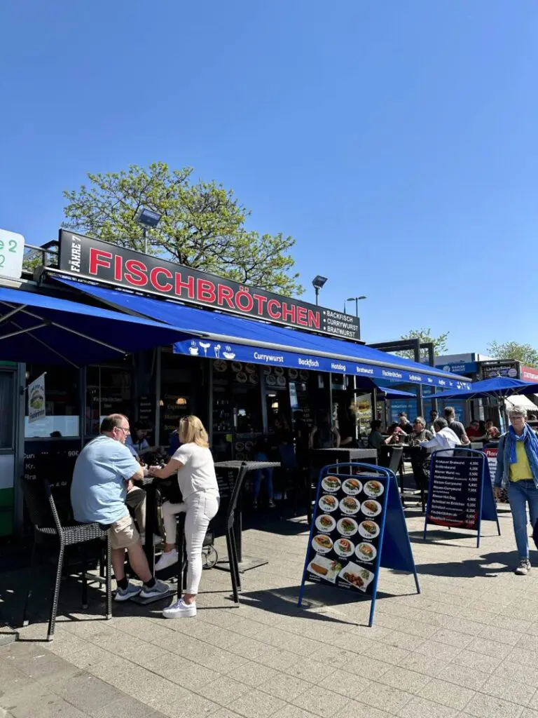 Hamburger Hafen Fischbrötchen