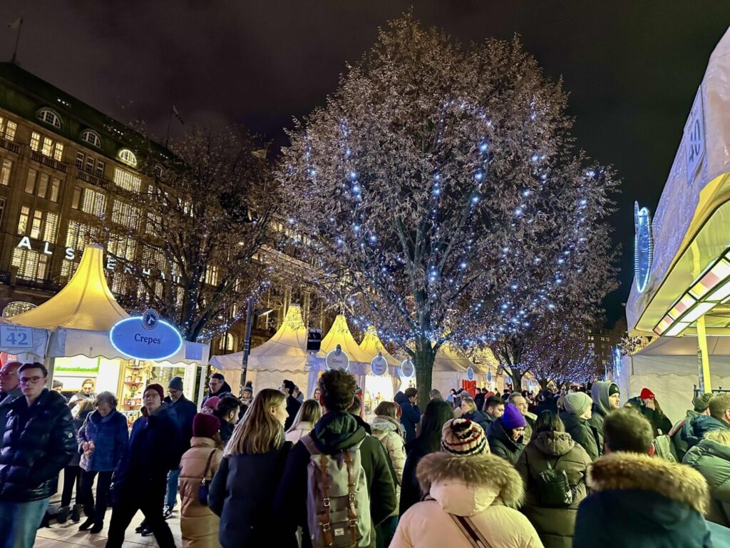 Weihnachtsmarkt Jungfernstieg