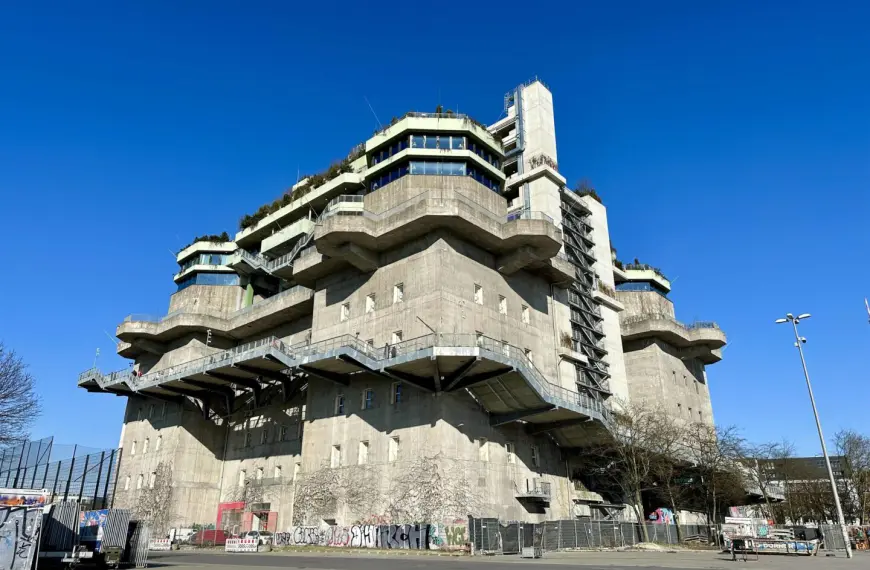 Hamburg Bunker – From a Gray Block to a Green Landmark