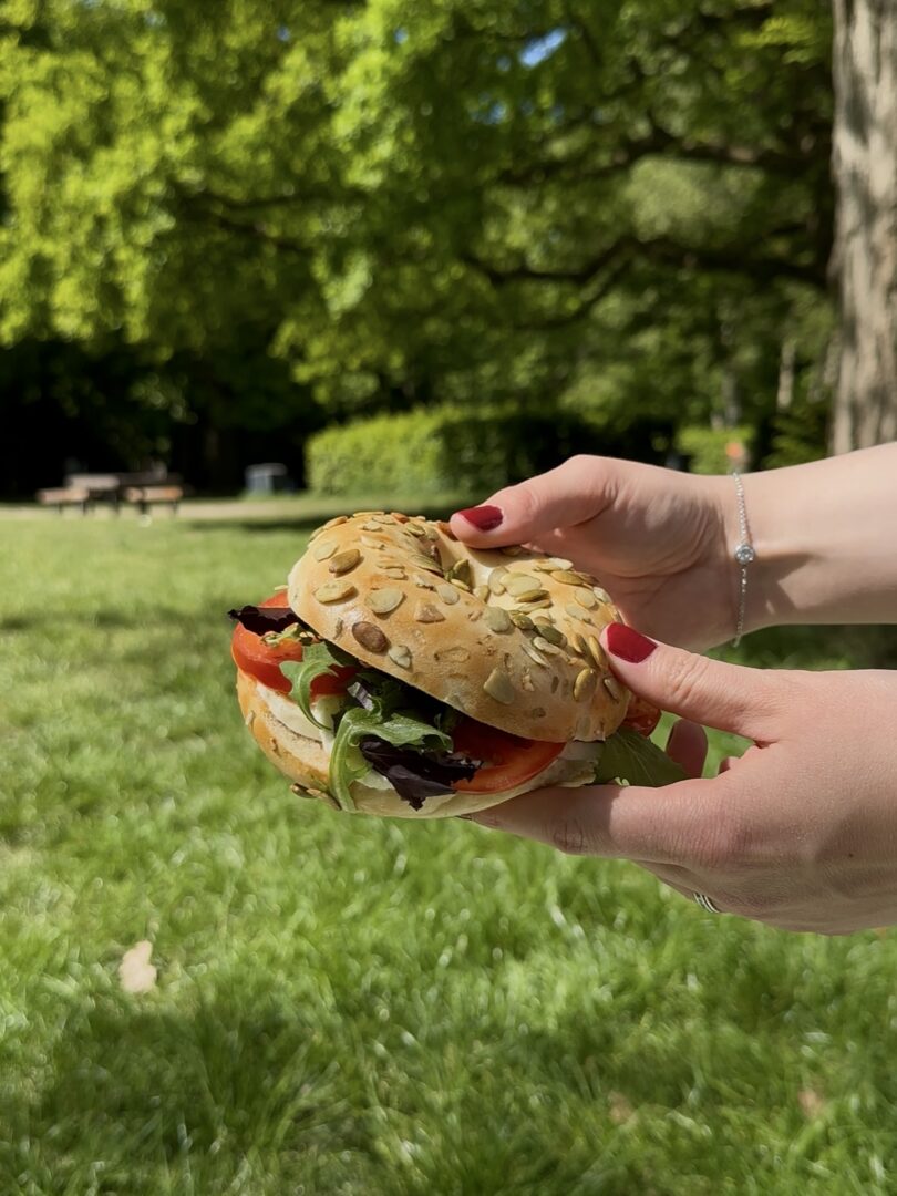 Picknick im Park Bagel