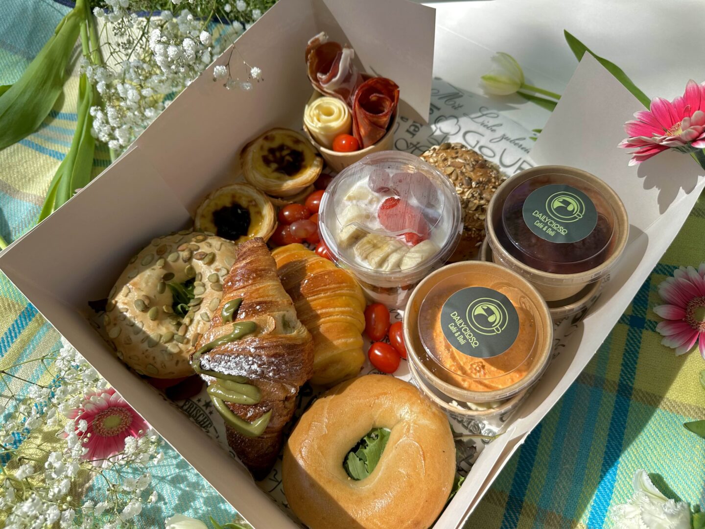 Frühstücksbox für das perfekte Picknick in Hamburg