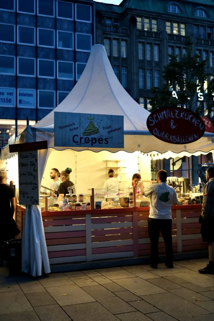 Binnenalster Filmfest Crepes