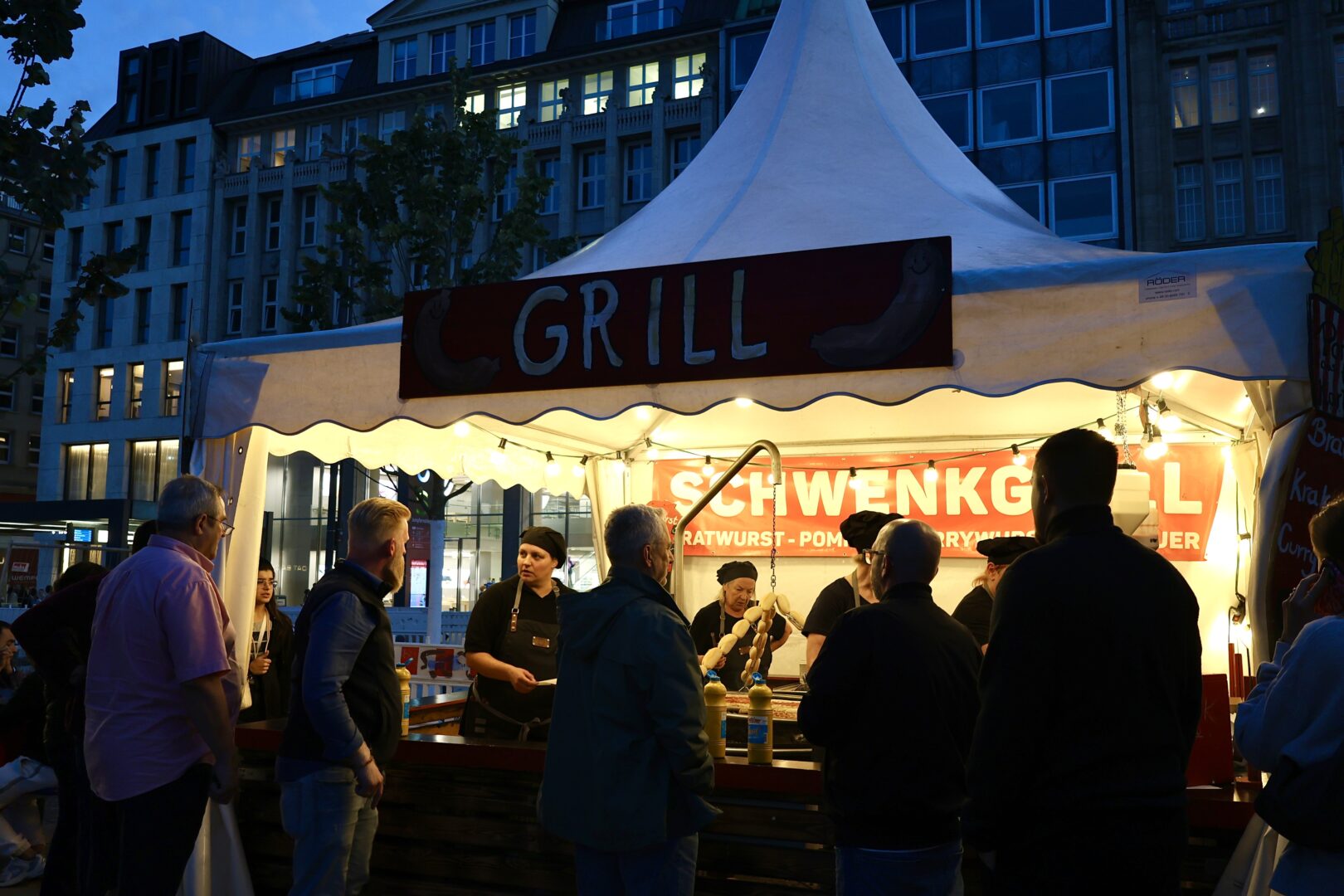 Binnenalster Filmfest Grill