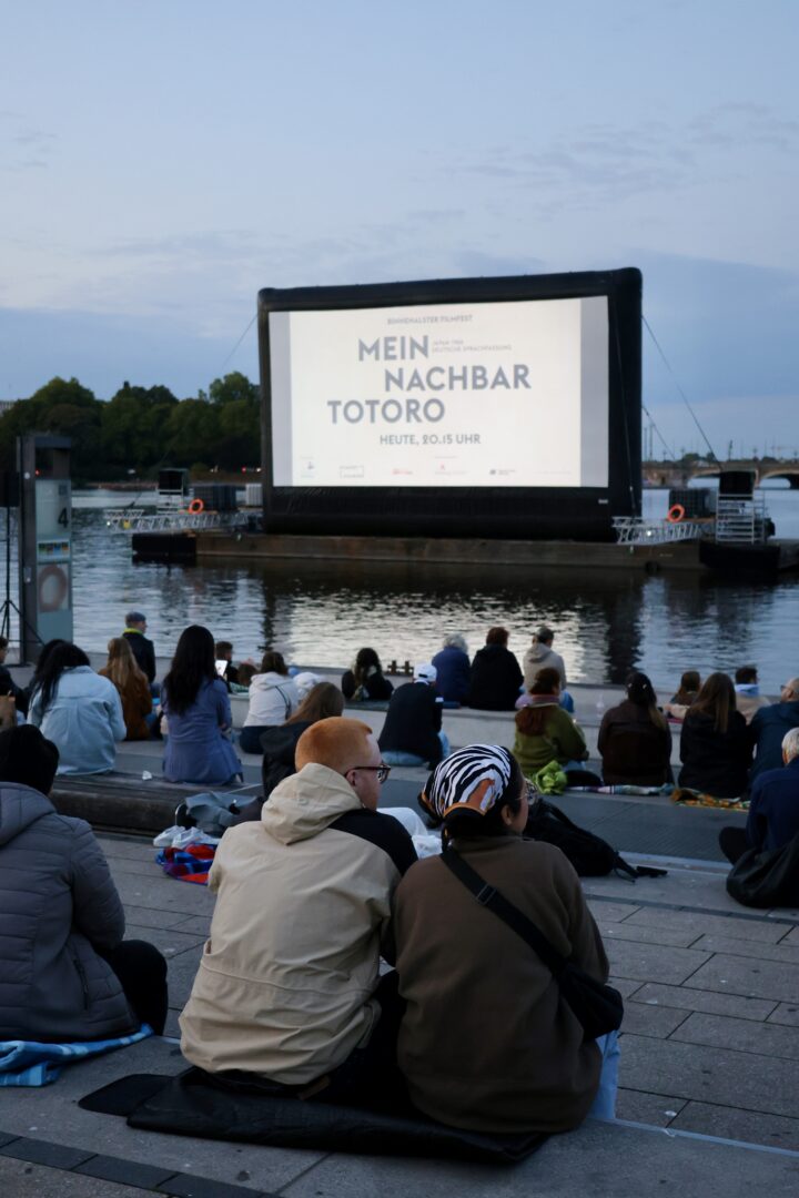 Binnenalster Filmfest Sitzmöglichkeiten