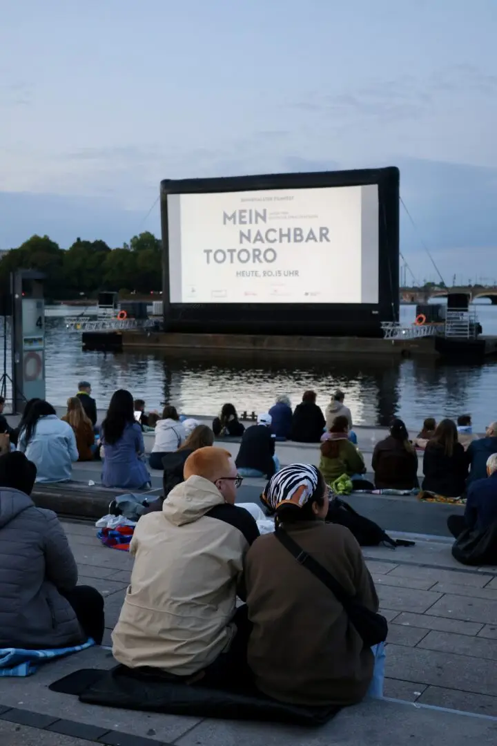 Binnenalster Filmfest Sitzmöglichkeiten