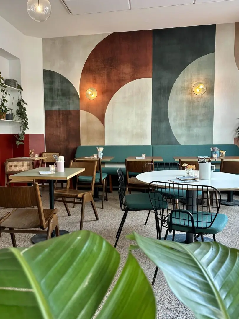 Weidenkantine Inneneinrichtung