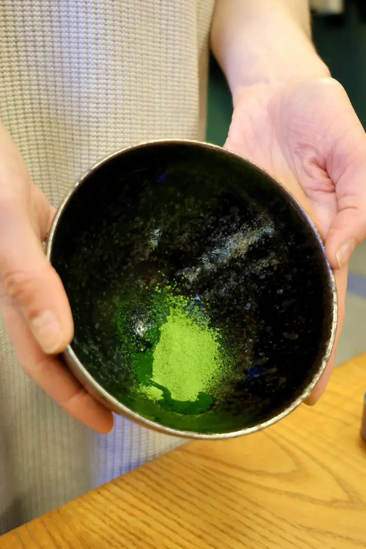 Matcha Seminar Tee Speicher