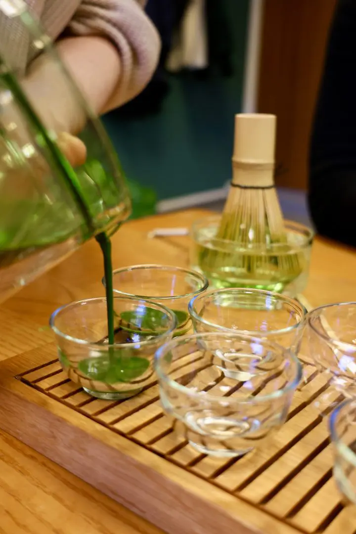 Matcha Seminar Tee Speicher