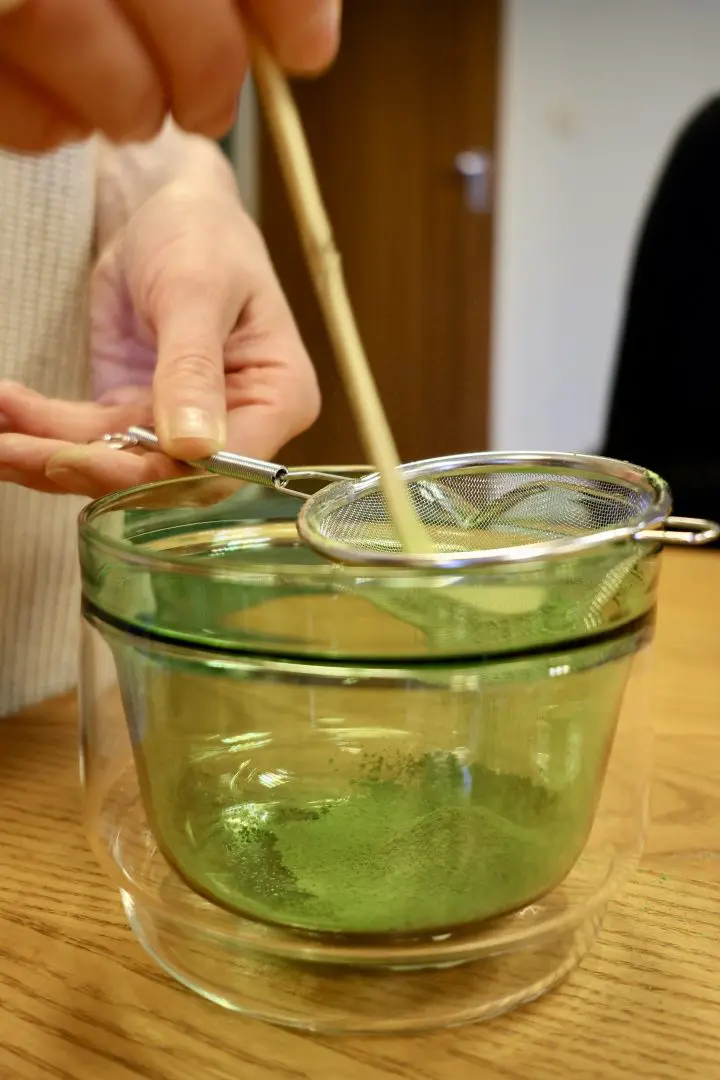 Matcha Seminar Tee Speicher Sieben