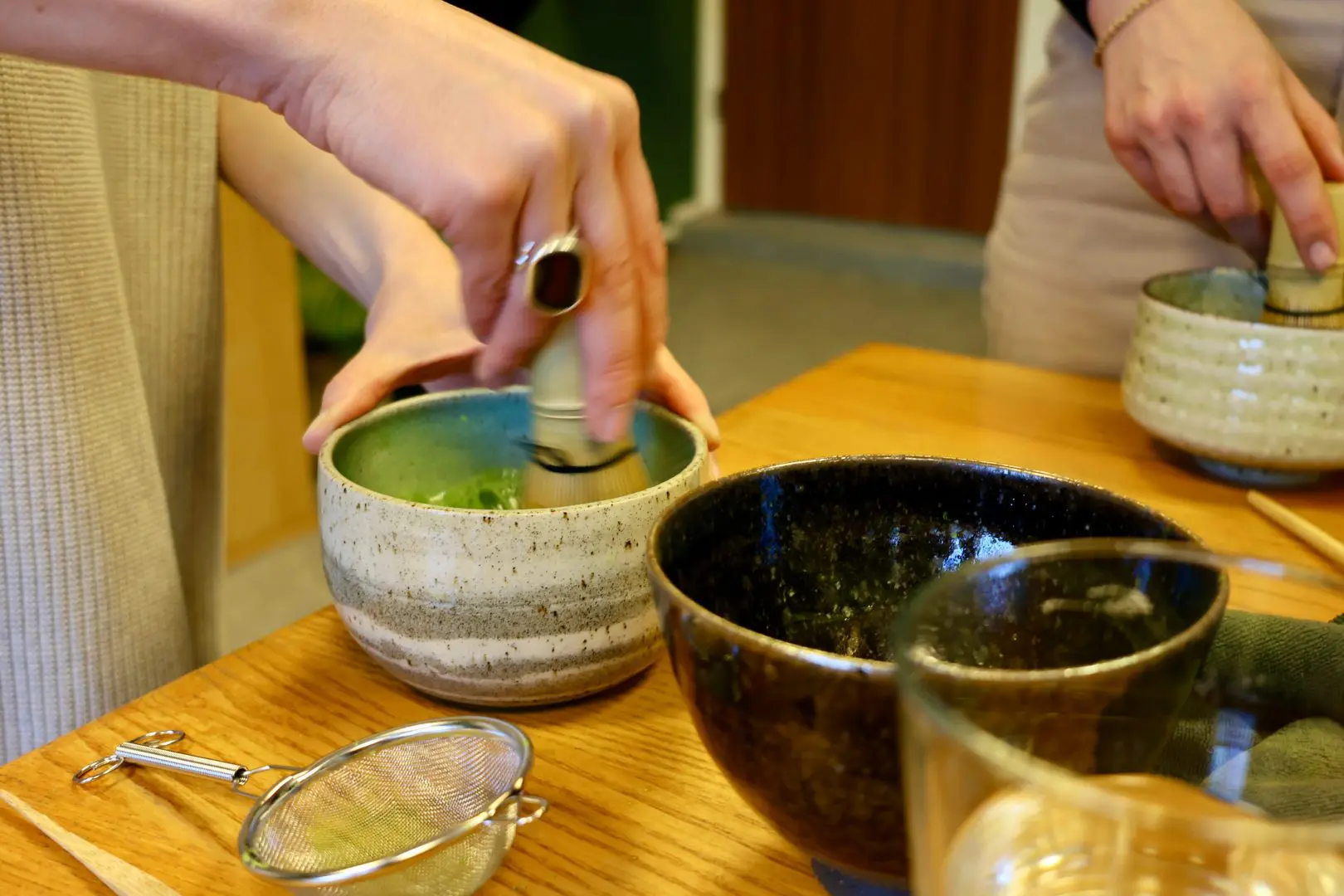 Matcha Seminar Tee Speicher