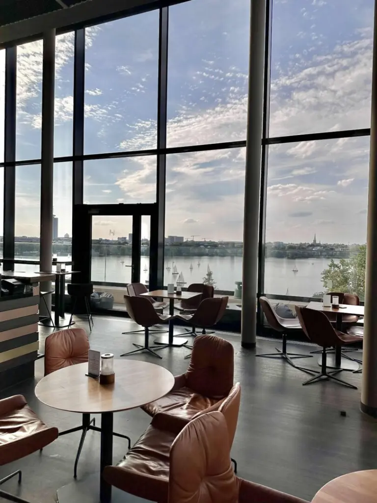 HERITAGE Rooftop Bar Hamburg Innenbereich